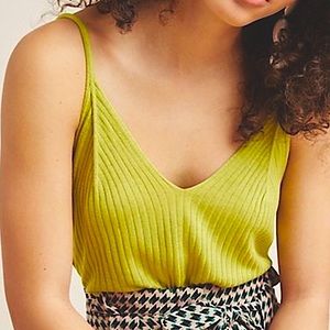 Anthropologie Ribbed Knit Camisole